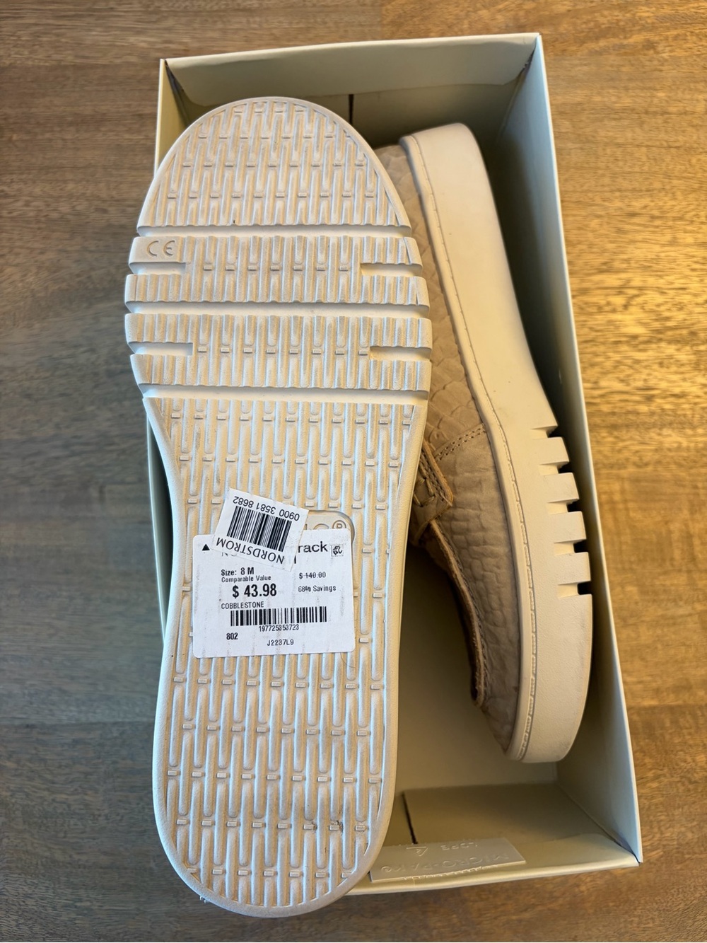 Vionic Slip-On Loafers in Light Taupe - Cobblestone - Picture 6 of 7